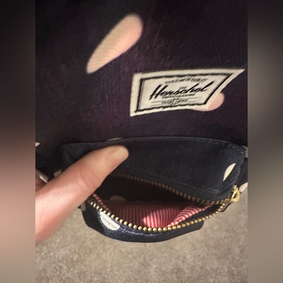 Herschel Supply Co Mini Backpack Denim White Dots - Picture 5 of 8